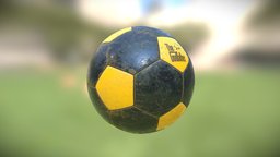 Godfather Football football, soccer, substance, low-poly, 3dsmax, pbr, sport