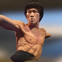 Bruce Lee celebrity, kungfu, madametussauds, itseez3d