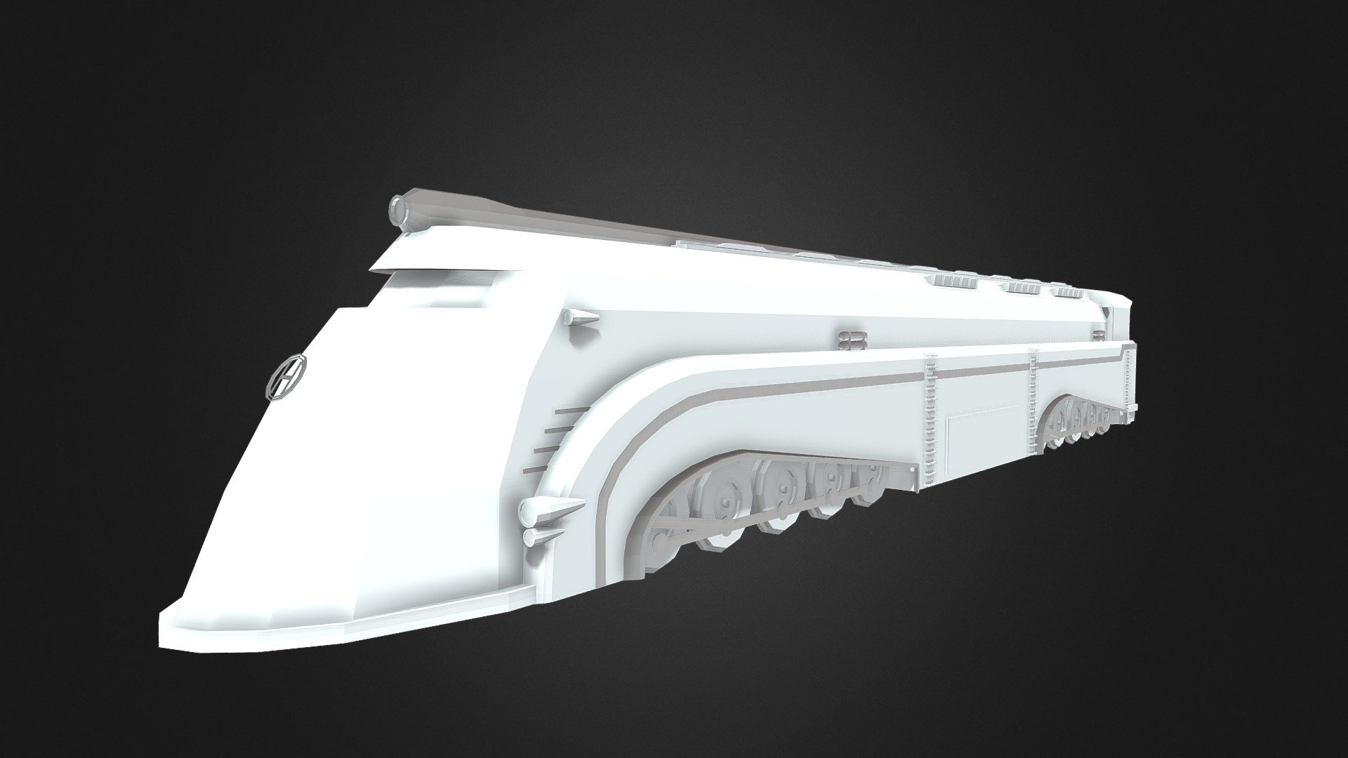 Snowpiercer TV - Snowpiercer Engine - 3D model by ReyhanGTZ 3d model