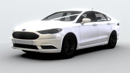 Ford Fusion 3D Model (High Quality)