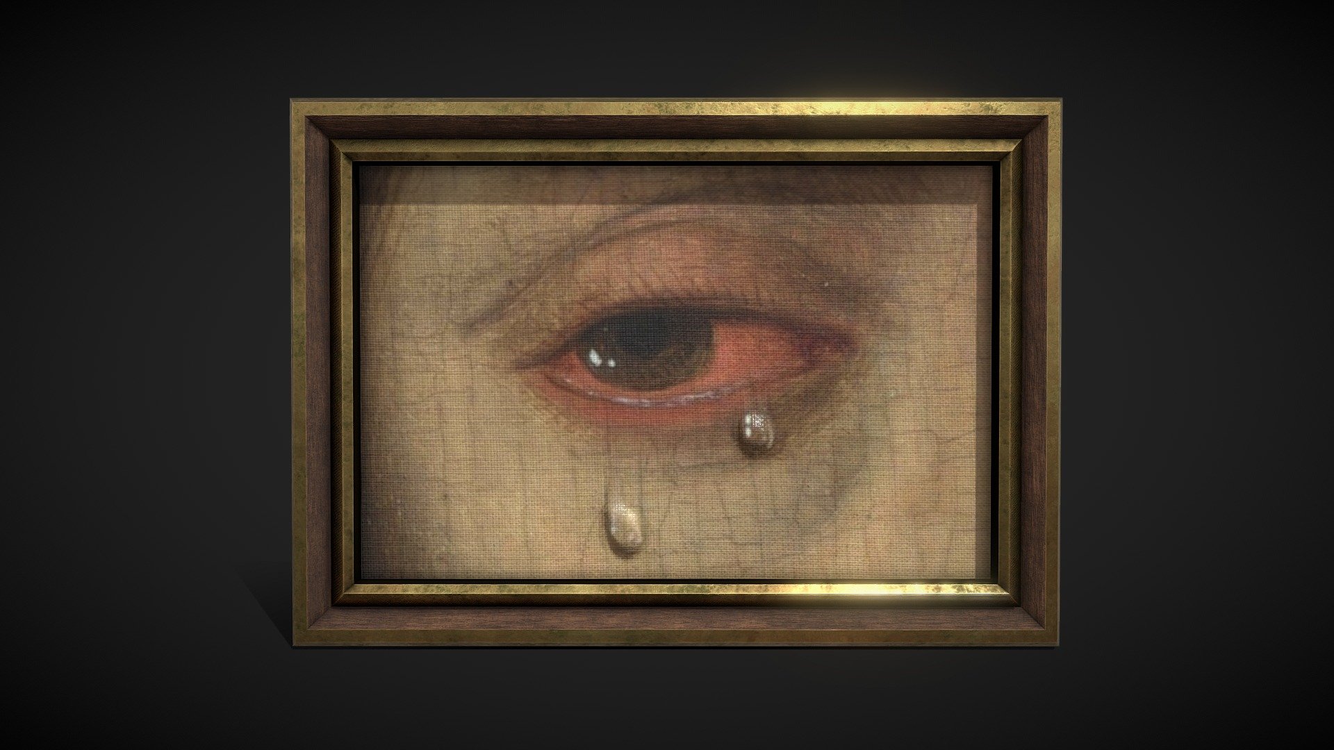 Cry Eye Framed Painting - low poly

Triangles: 76
Vertices: 40

4096x4096 PNG texture - Cry Eye Framed Painting - low poly - Buy Royalty Free 3D model by Karolina Renkiewicz (@KarolinaRenkiewicz) 3d model