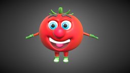 tomato veggietales, tomato, cartoon, fany