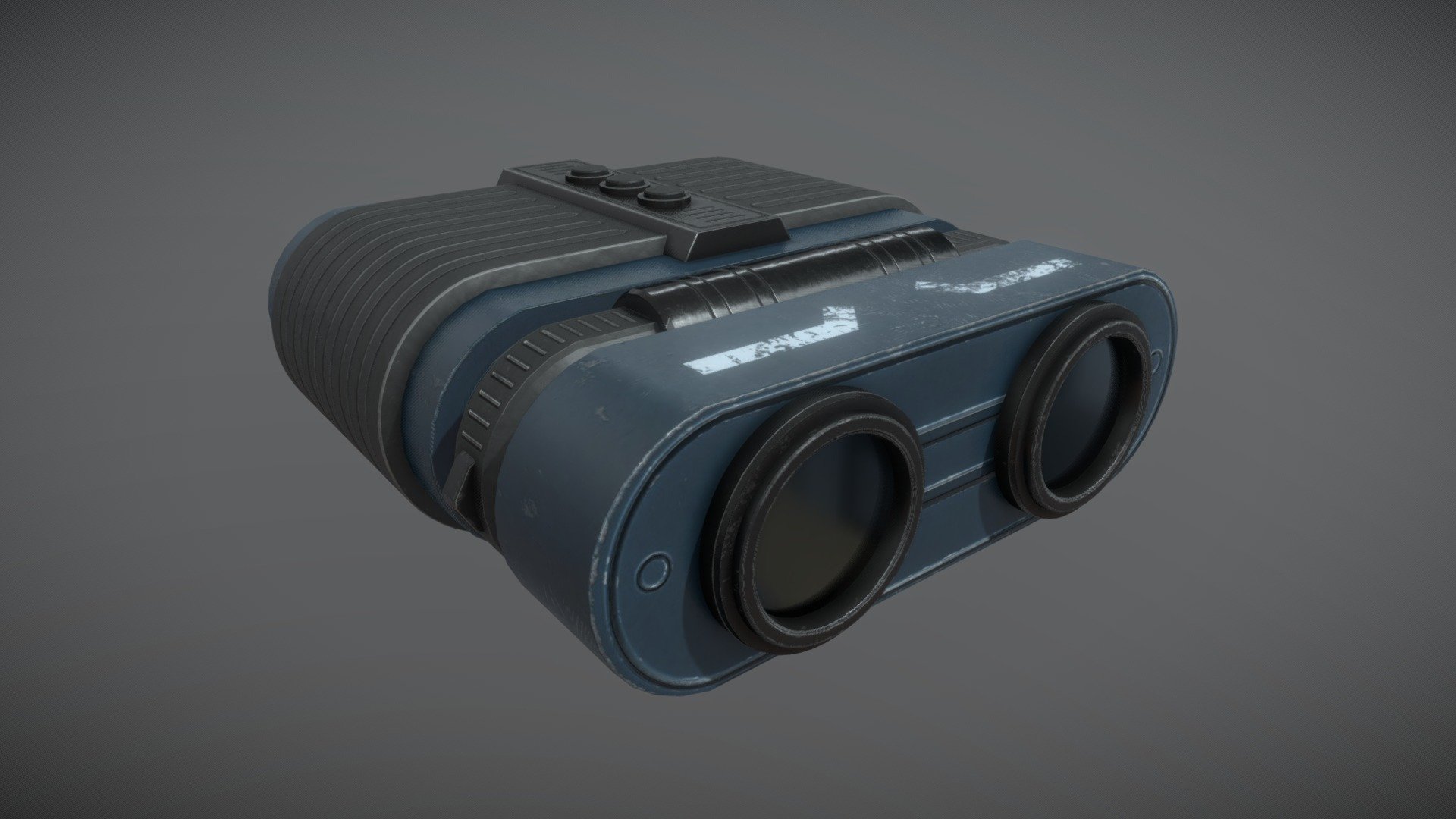 Sci Fi binoculars Low Poly 3D model

Includes PBR texture set: -Base Color -Metallic -Normal- Roughness

File Formats: -Obj -FBX

Hope you like it, Be sure to check out my other 3D models if you get a chance - Sci Fi Binoculars - Buy Royalty Free 3D model by captainapoc 3d model
