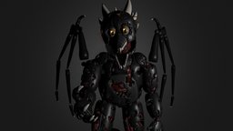 Draco V3 WIP fangame, fanmade, fnaf