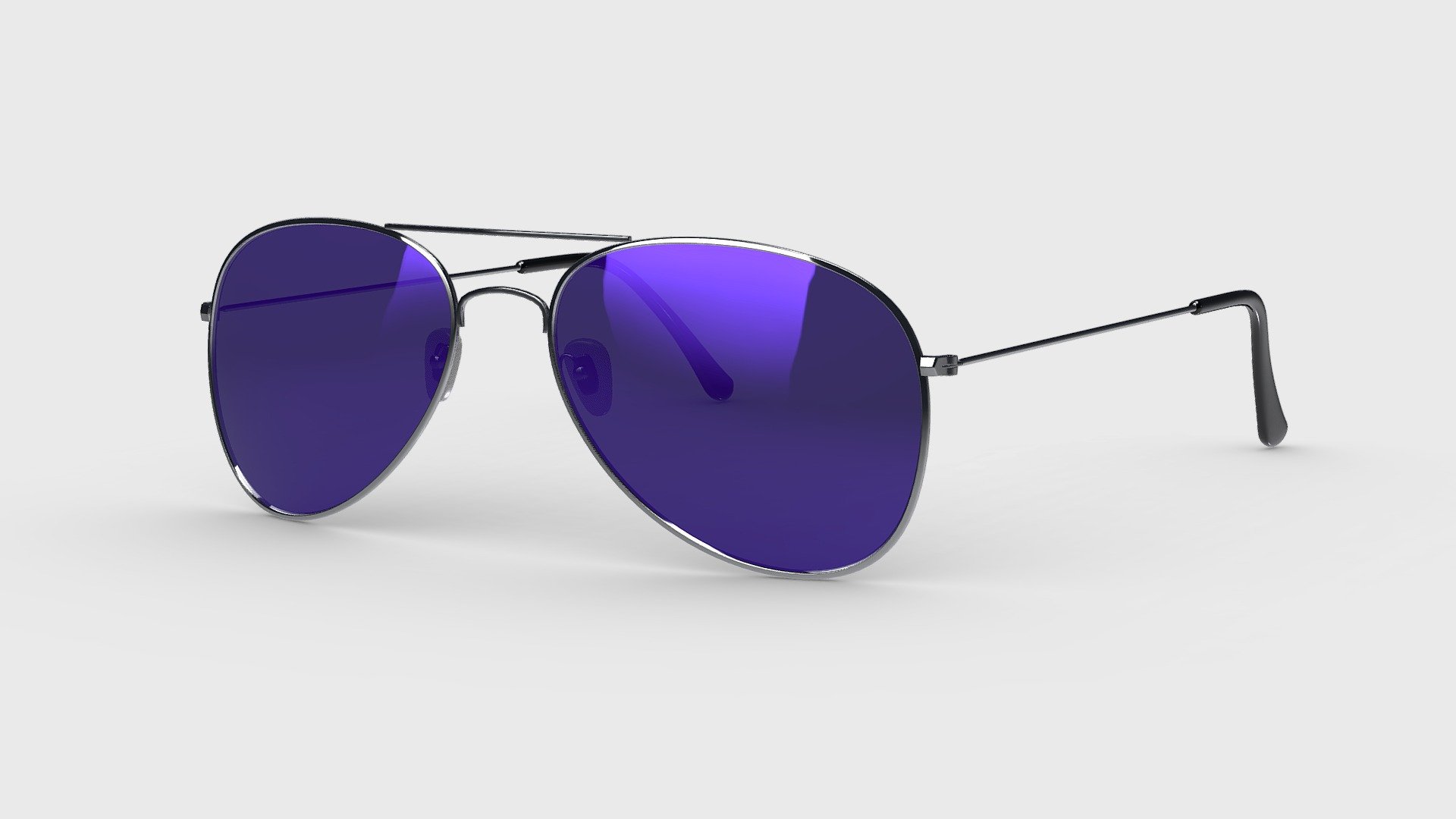 High-poly 3d model of aviator type Sunglasses created in Blender 4

Included 3D formats: FBX / OBJ / GLB-GLTF / STL / BLEND - Sunglasses - Buy Royalty Free 3D model by Rossty (@rossty3d) 3d model