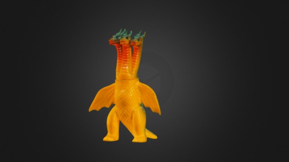 King Ghidorah - 3D model by acrofish 3d model