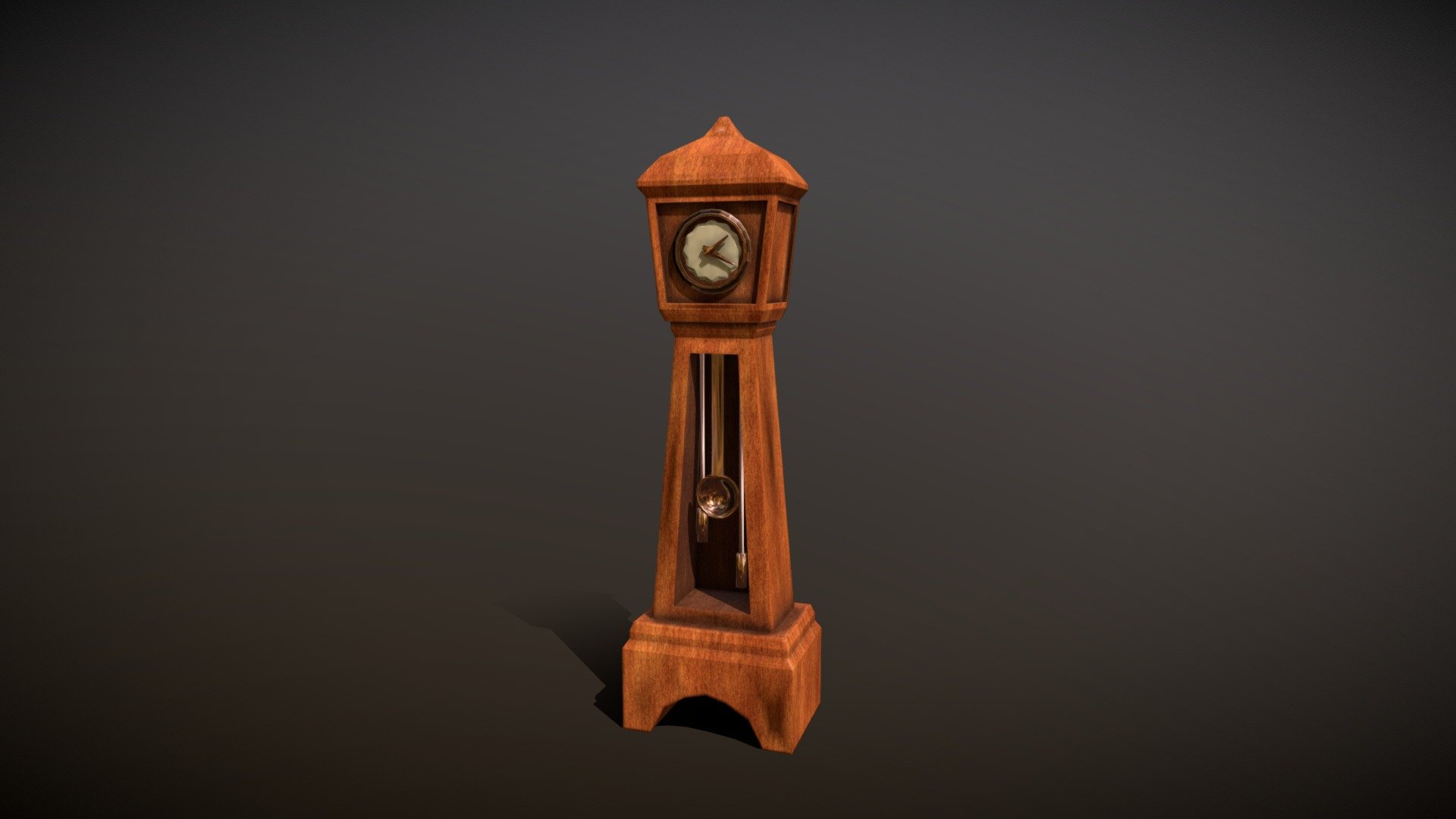 Lowpoly stylized game asset. Floor clock for cartoon house living room environment. Stylized furniture - grandfather's clock.


Asset comes with 4k PND PBR textures of Color, Roughness, AO, Metallic and Normal Map. 





SketchfabWeeklyChallenge - Low Poly Cartoon Stylized Floor Clock - Buy Royalty Free 3D model by Scritta 3d model