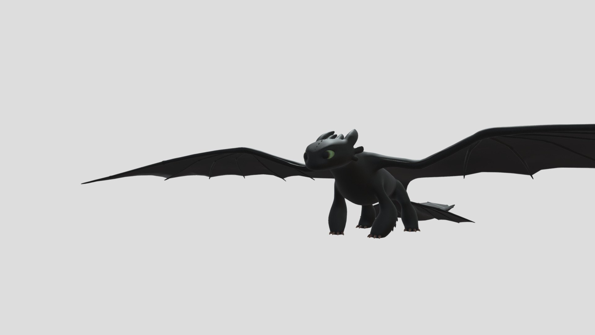How to train your dragon toothless model

This model is a reupload of &ldquo;Toothless - HTTYD
