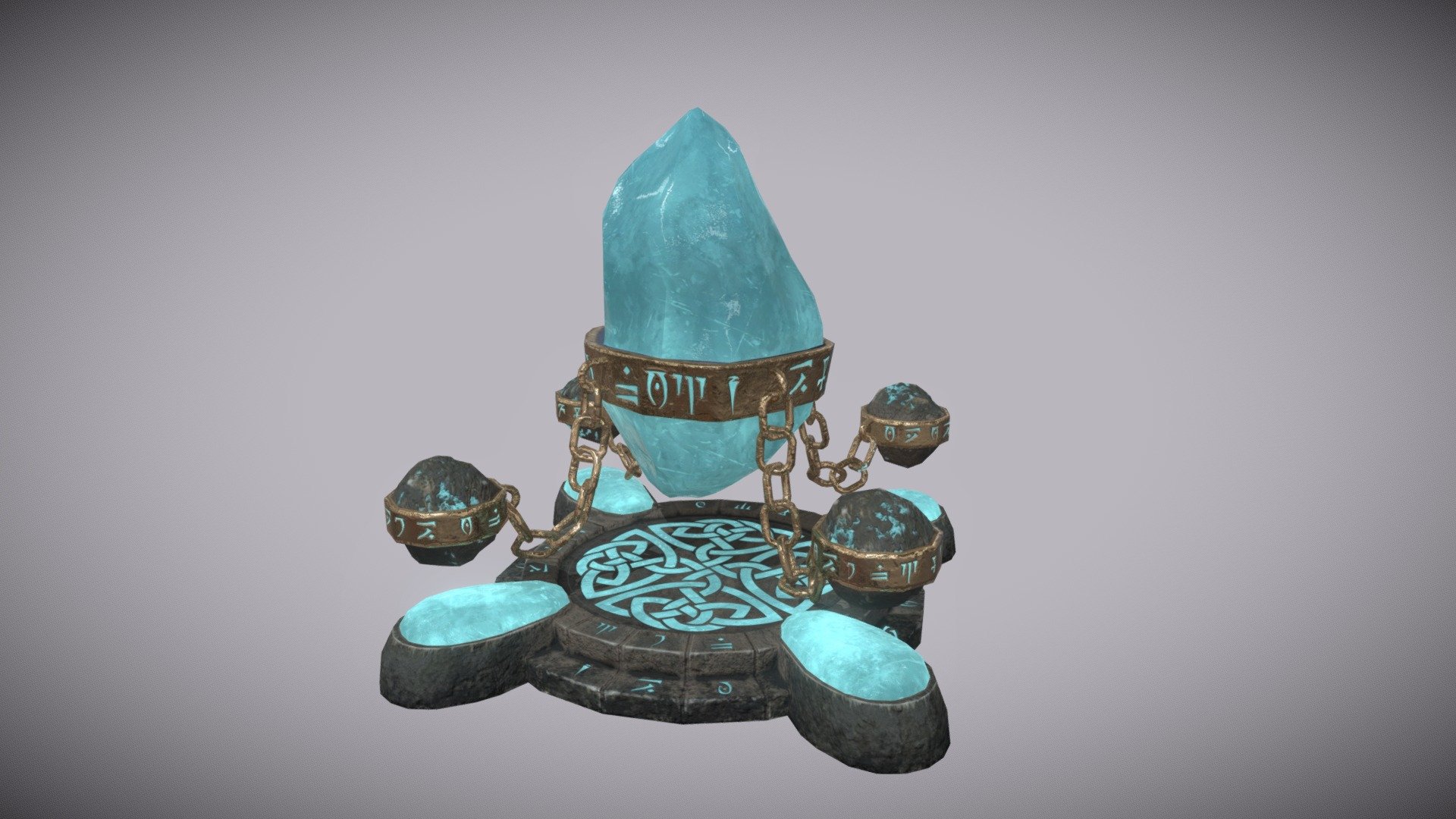 Magic rune crystal.
Gameready model.
2k textures 3d model