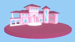 Barbies Dream House 3D Model