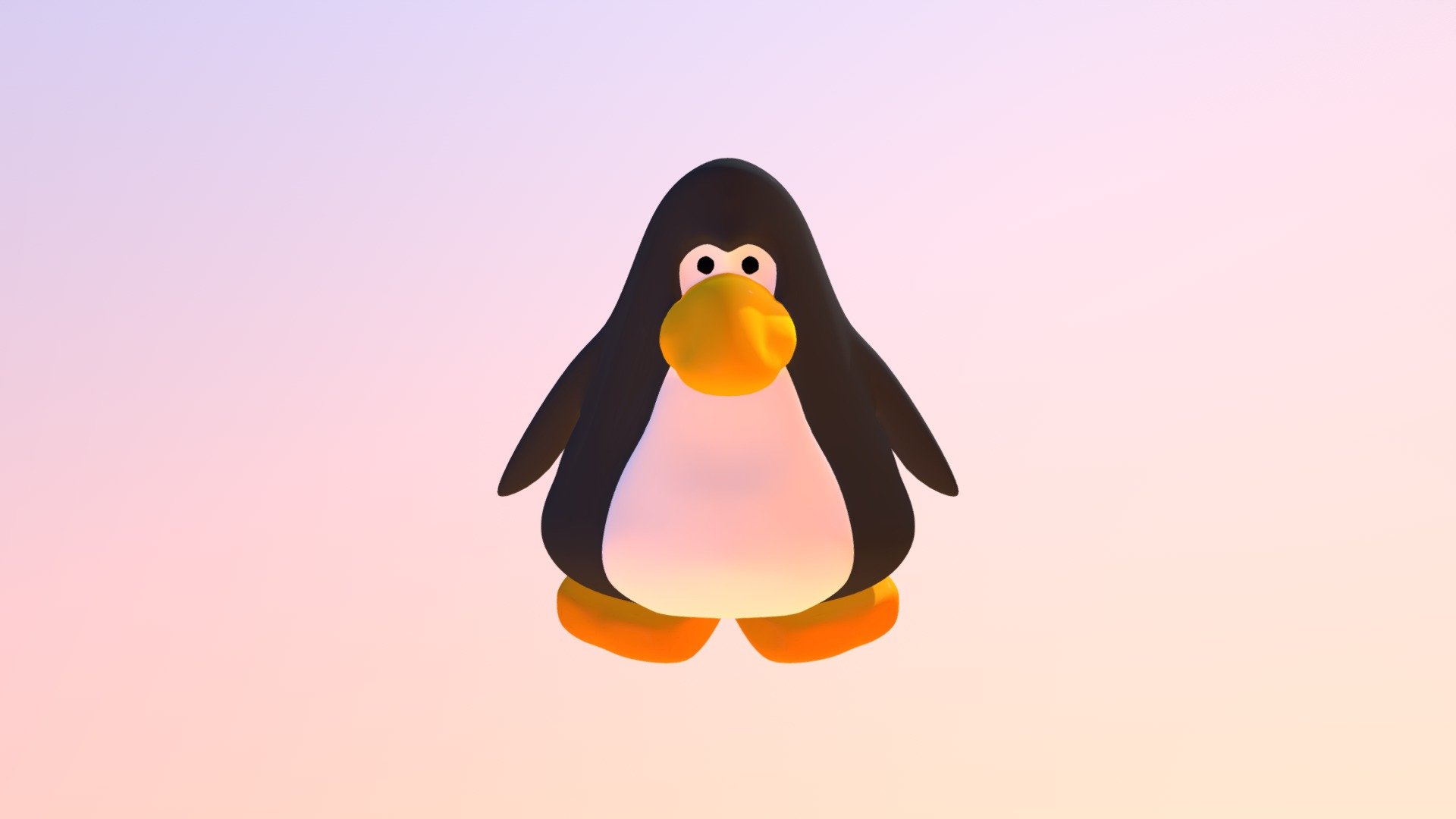 this is not ripped - Penguin (Club Penguin) - Download Free 3D model by timeforrick 3d model
