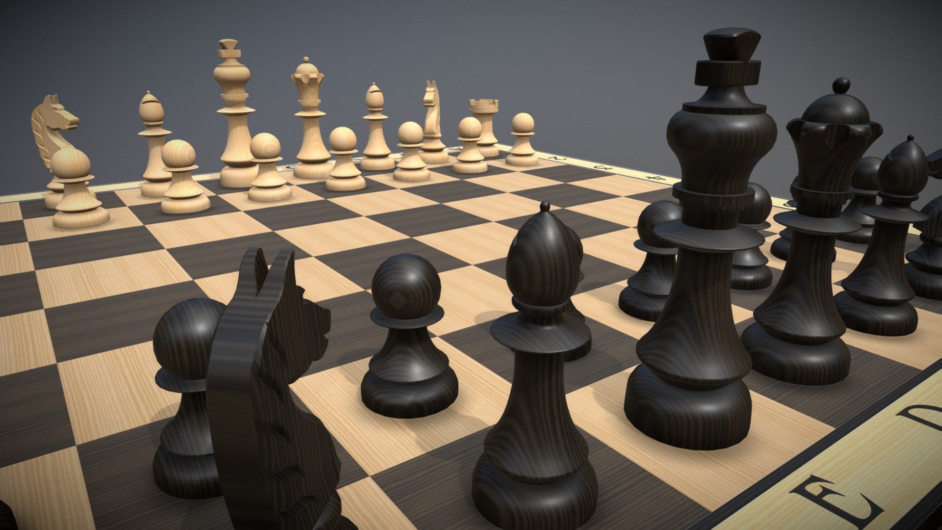 Chess - Download Free 3D model by xnicrox 3d model