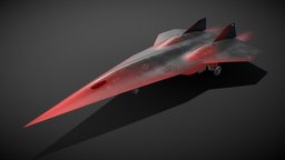 SR-72 Darkstar (Top Gun: Maverick fanart) stealth, martin, top, maverick, sr-71, american, blackbird, aircraft, jet, scramjet, lockheed, hypersonic, supersonic, skunkworks, gun, darkstar, sr-72