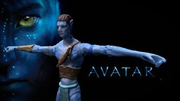 Avatar Jake Sully -Iphone -Scaniverse avatar, marvel, fantastic, disney, alien, movie, necklace, pandora, neca, neytiri, character, sci-fi, creature, space