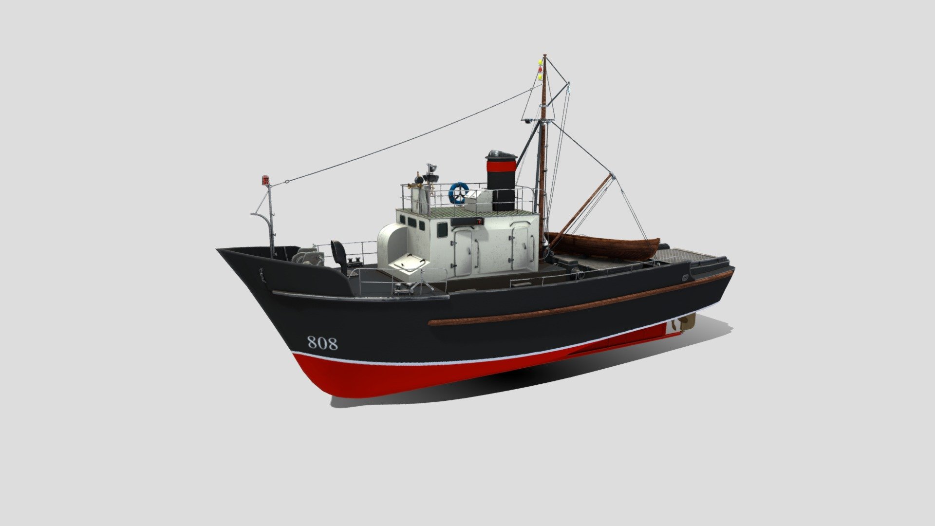 Fishing Boat 

created in 3ds max textures are in TGA format 2048x2048 - Fishing Boat - Buy Royalty Free 3D model by MaX3Dd 3d model
