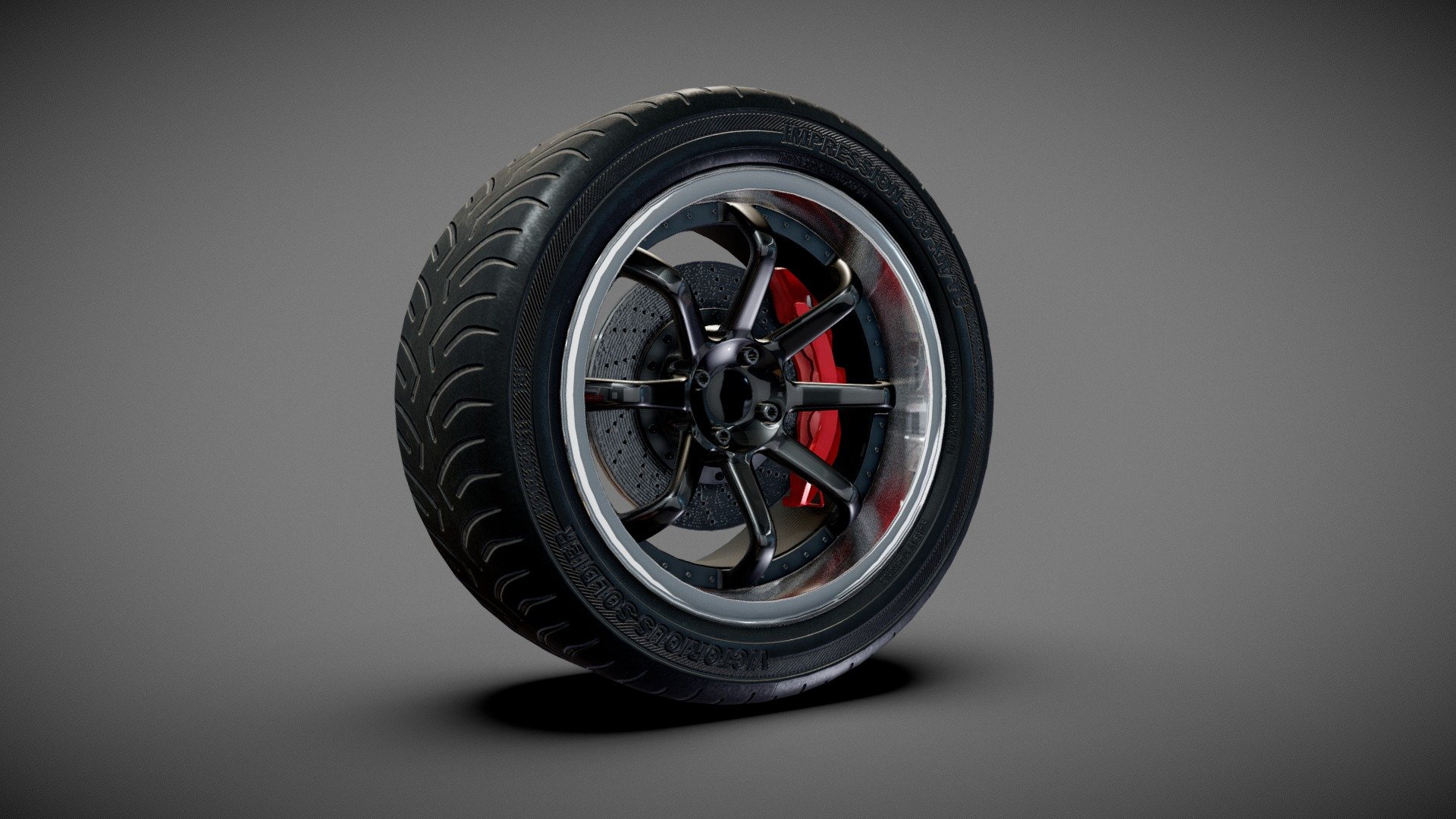 Tune Racing Tire and Rim
Modeled in Lightwave 2015
UV mapped with Quixel Tools and Photoshop
Mid poly - Tune Racing Tire and Rim 2 - Buy Royalty Free 3D model by doncha_magoso 3d model