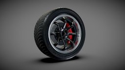 Tune Racing Tire and Rim 2 wheel, rim, cars, coche, competition, tyre, tuning, tune, competicion, carreras, racing, car, street, race