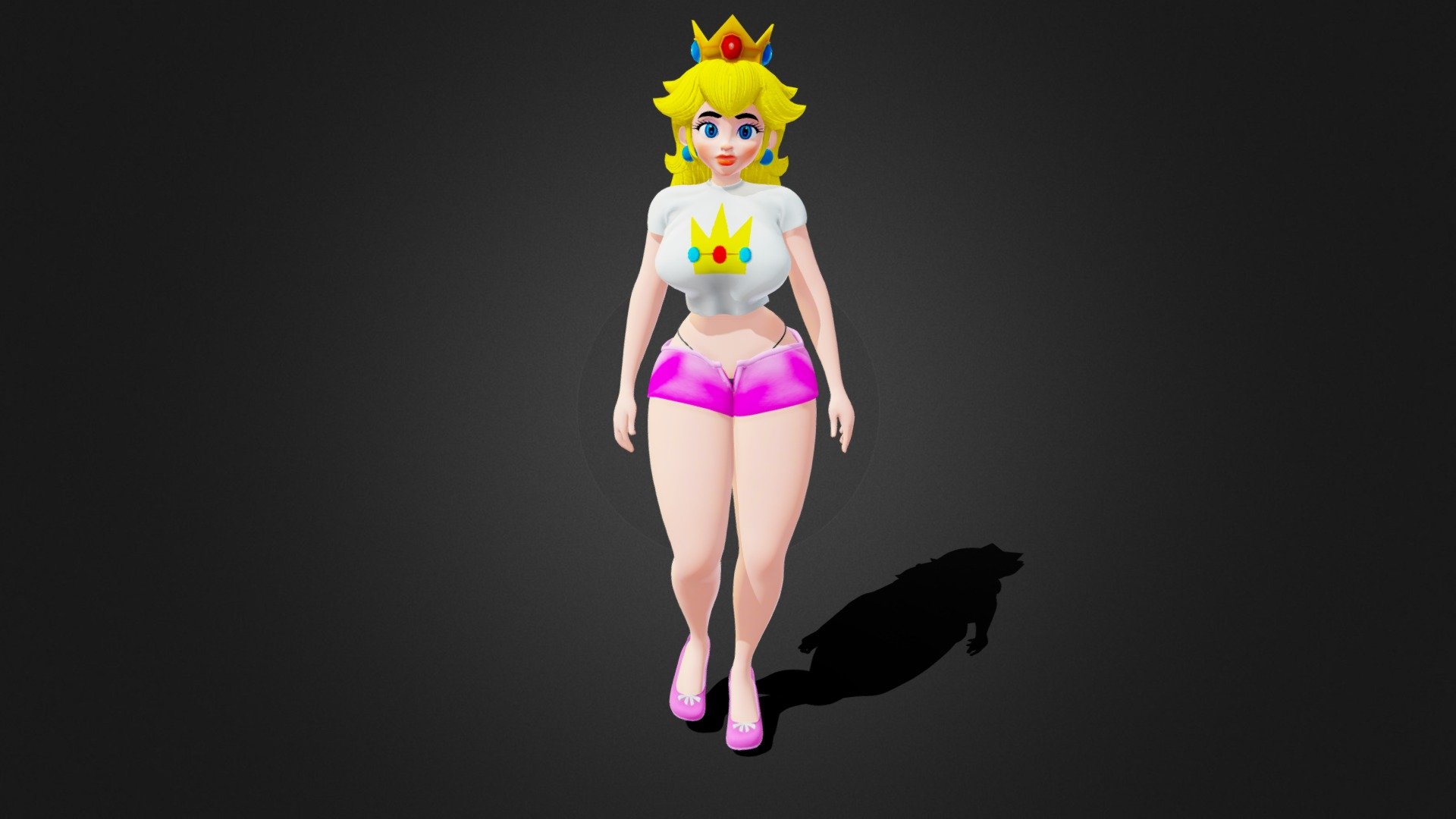I saw the Super Mario Bros movie and loved it. Peach was a girl boss and I enjoyed seeing her kick ass. Let me know what you think.

Check out the pose:
https://sketchfab.com/3d-models/princess-peach-vs-giga-bowser-pose-a78b3045d770481b8c2ac001e6ddeb69 - Princess Peach Casual Attire - Download Free 3D model by Donte_Loves_Art 3d model