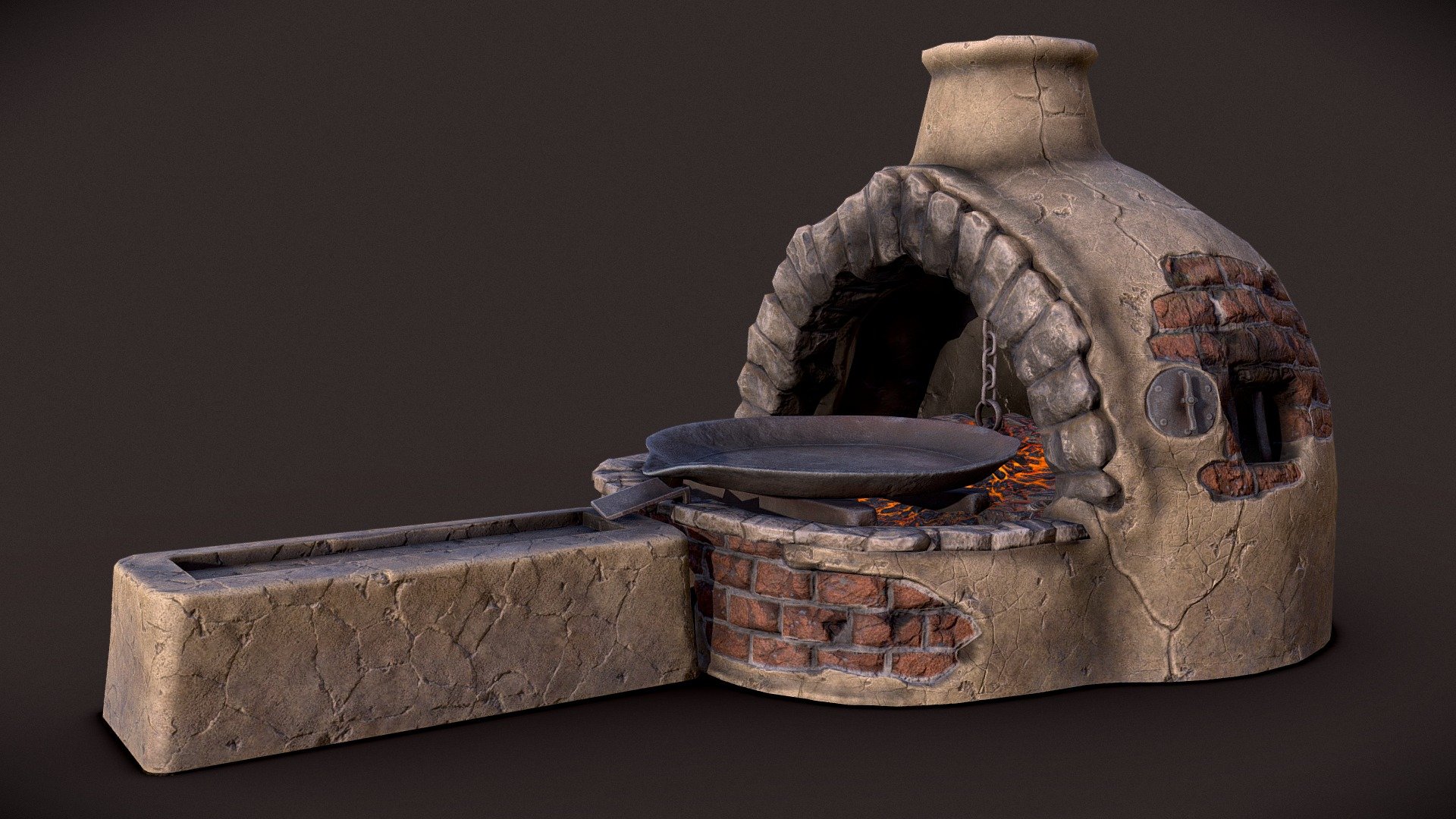 I made this model for the game to order for Imprisoned Hyperion. 

you can use it for your purposes)

And most importantly, I sat over the textures for about a week, honing every brick and crack.

I hope you like this model)

design from me, heh)) - Furnace - Download Free 3D model by Tronin Dmitry (@kosmotron) 3d model