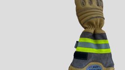 German firefighter glove