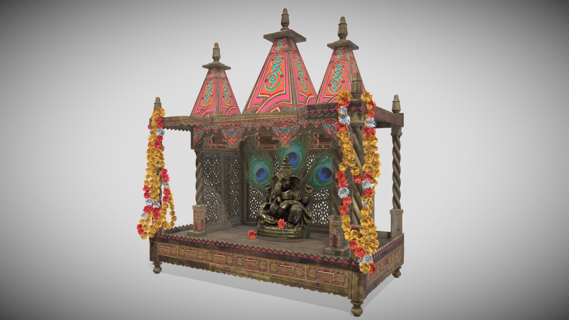 4 Material PBR Metalness

Ambient Occlusion Indipendent for different Assembly - Home Mandir - Hometry - Buy Royalty Free 3D model by Francesco Coldesina (@topfrank2013) 3d model