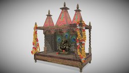 Home Mandir furniture, india, religion, quads, ganesh, hindu, murti