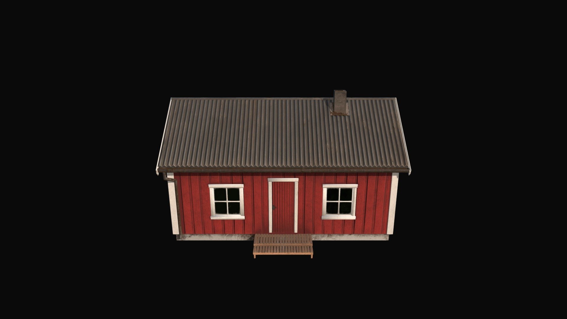 Scandinavian red cabin

PBR Materials with 4k, 2k textures including:

Albedo, Normals, Metalness, Roughness

triangles: 20060
vertices: 19367

Formats included: FBX, OBJ - old cabin - Buy Royalty Free 3D model by kmsh 3d model