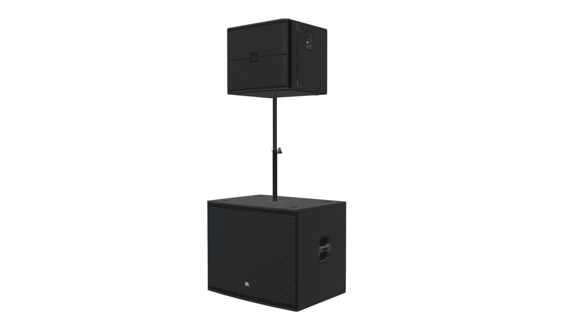 JBL Speaker Professional 1x1 - JBL Speaker Professional 1x1 - 3D model by MCS3D (@mateusschw) 3d model