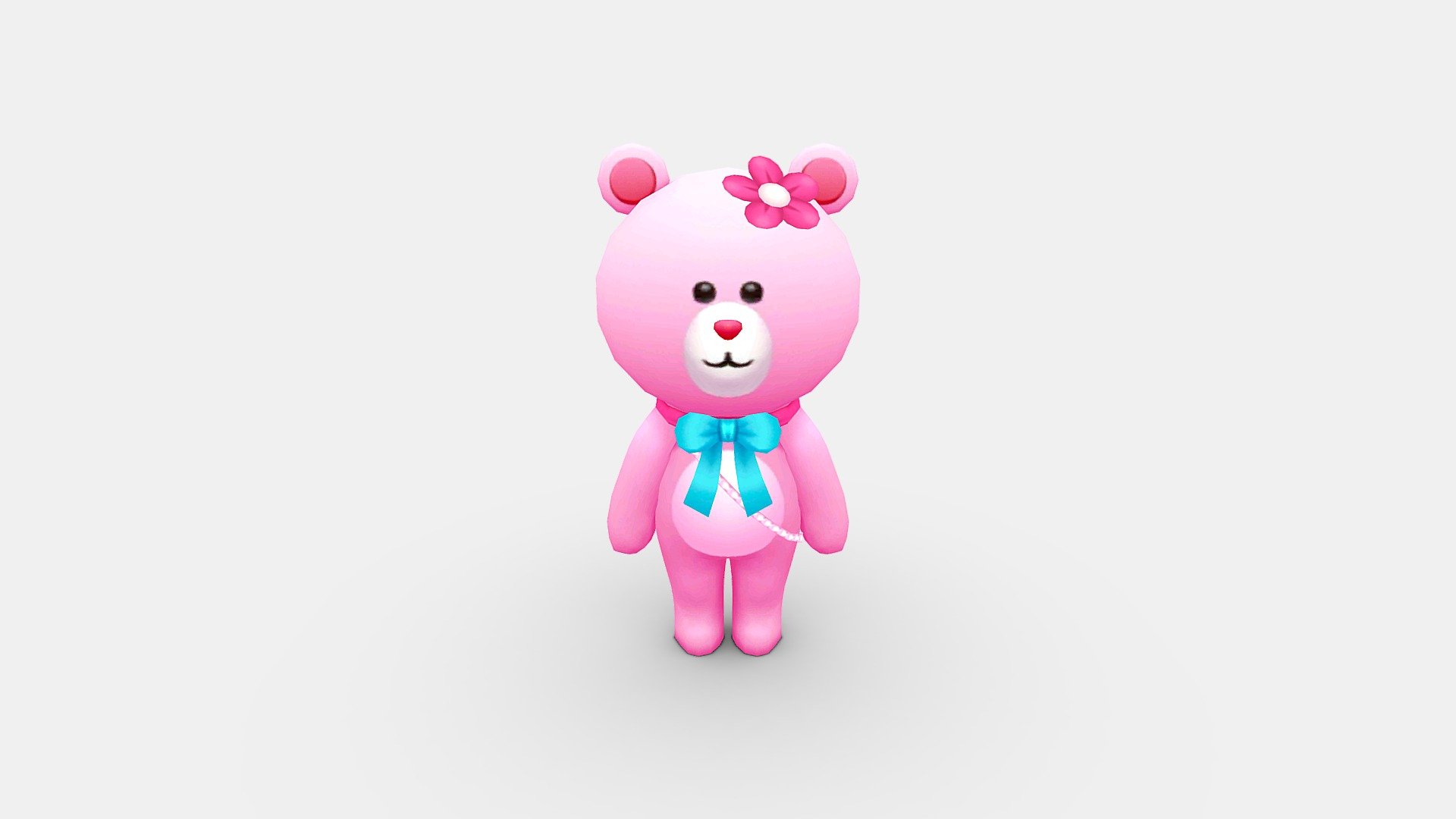 Cartoon pink Panda Clothing - Cartoon pink Panda Clothing - Woman - Buy Royalty Free 3D model by ler_cartoon (@lerrrrr) 3d model
