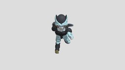 Cell Jr Character Run Animation
