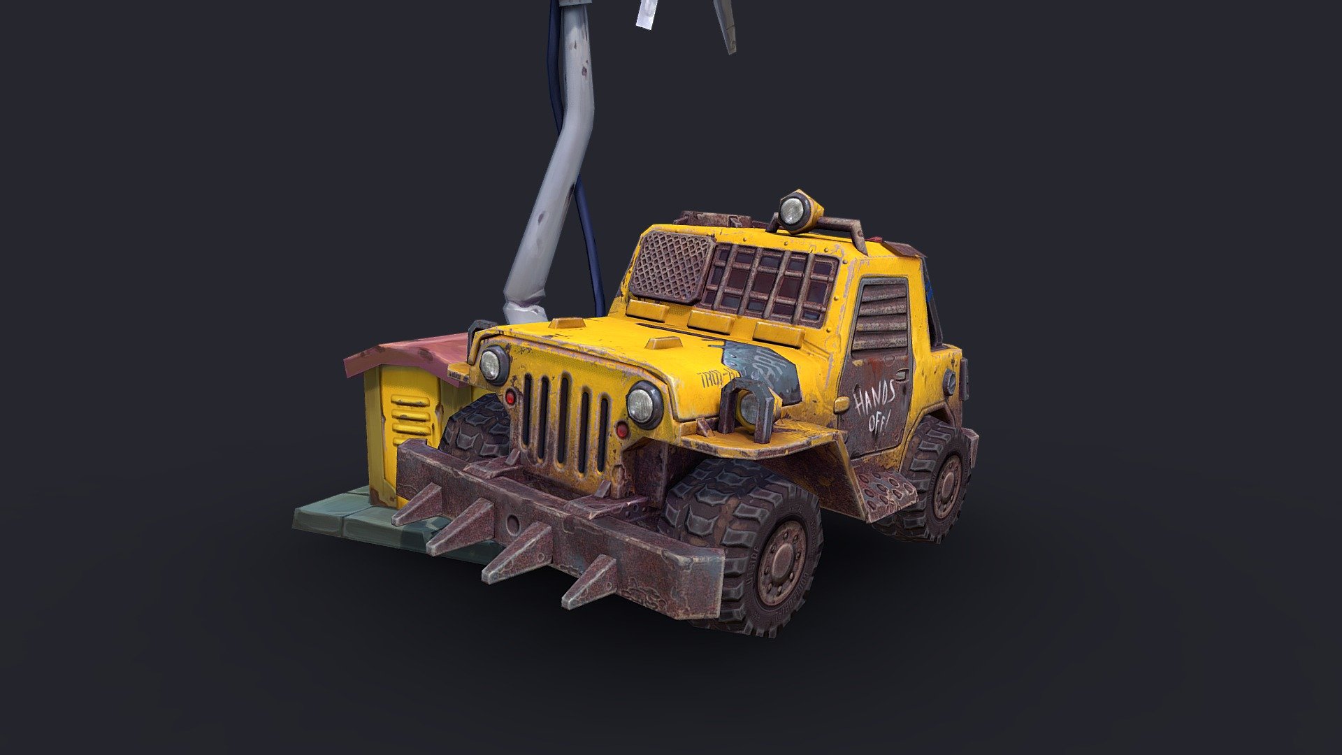Jeep - 3D model by Vlad Ovoy (@mitrilsh9) 3d model