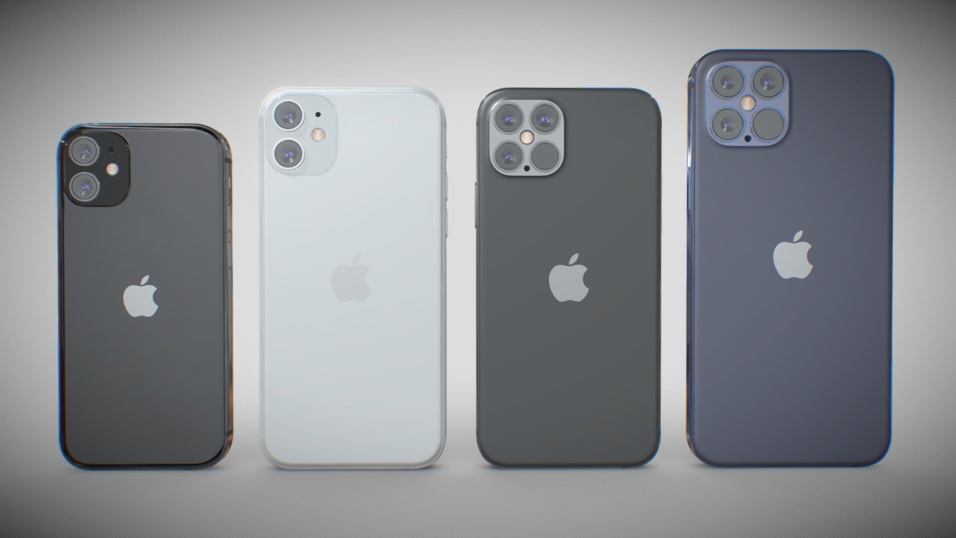 Apple iPhone 15 mini &amp; 15 &amp; 15 pro &amp;15 pro MAX concept.

This set:
- 4 file obj standard
- 1 file 3ds Max 2013 vray material 
- 1 file 3ds Max 2013 corona material
- 4 file of 3Ds
- 4 file e3d full set of materials.
- 4 file cinema 4d standard.
- 4 file blender cycles.

Topology of geometry:




forms and proportions of The 3D model

the geometry of the model was created very neatly

there are no many-sided polygons

detailed enough for close-up renders

the model optimized for turbosmooth modifier

Not collapsed the turbosmooth modified

apply the Smooth modifier with a parameter to get the desired level of detail

Materials and Textures:




3ds max files included Vray-Shaders

3ds max files included Corona-Shaders

all texture paths are cleared

Organization of scene:




to all objects and materials

real world size (system units - mm)

coordinates of location of the model in space (x0, y0, z0)

does not contain extraneous or hidden objects (lights, cameras, shapes etc.)
 - Apple iPhone 15 mini & 15 & 15 pro &15 pro MAX - Buy Royalty Free 3D model by madMIX 3d model