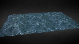 ocean surface waves animation cache simulation1