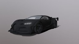 Bugatti Chiron Wide Body Kit Crew body, kit, crew, wide, hypercar, bugatti-chiron, black