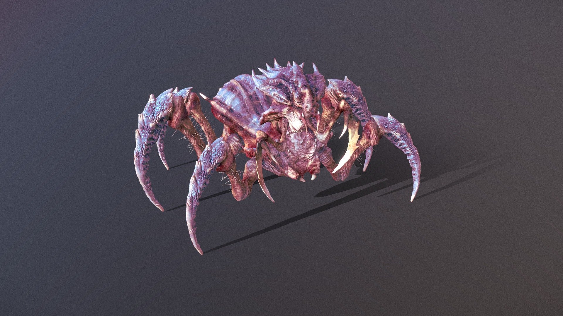 Arachnid Boss - 3D model by Servants-of-the-Fate 3d model