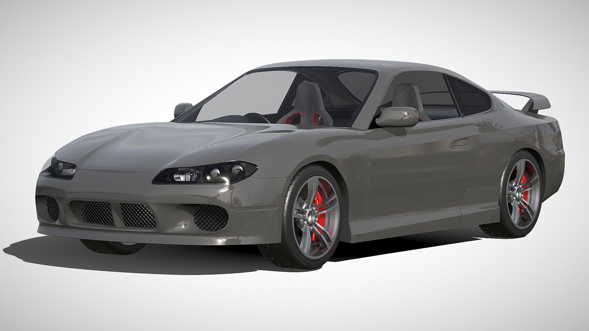 A highly detailed 3D model of the Nissan Silvia S15 created by HDM Studios team

Textures:
- All textures were included in this file, but you can also use the glb file - it is in this type of file that textures are attached to the model.

About 3D model:


Highly detailed car model.
Animated model (Blend.file)
PBR textures (Key Shot)
Highly detailed interior of the car
Suitable for use in games

Thank you for purchasing our models! - Nissan Silvia S15 - Buy Royalty Free 3D model by HDM Studios (@HDM.Studios) 3d model