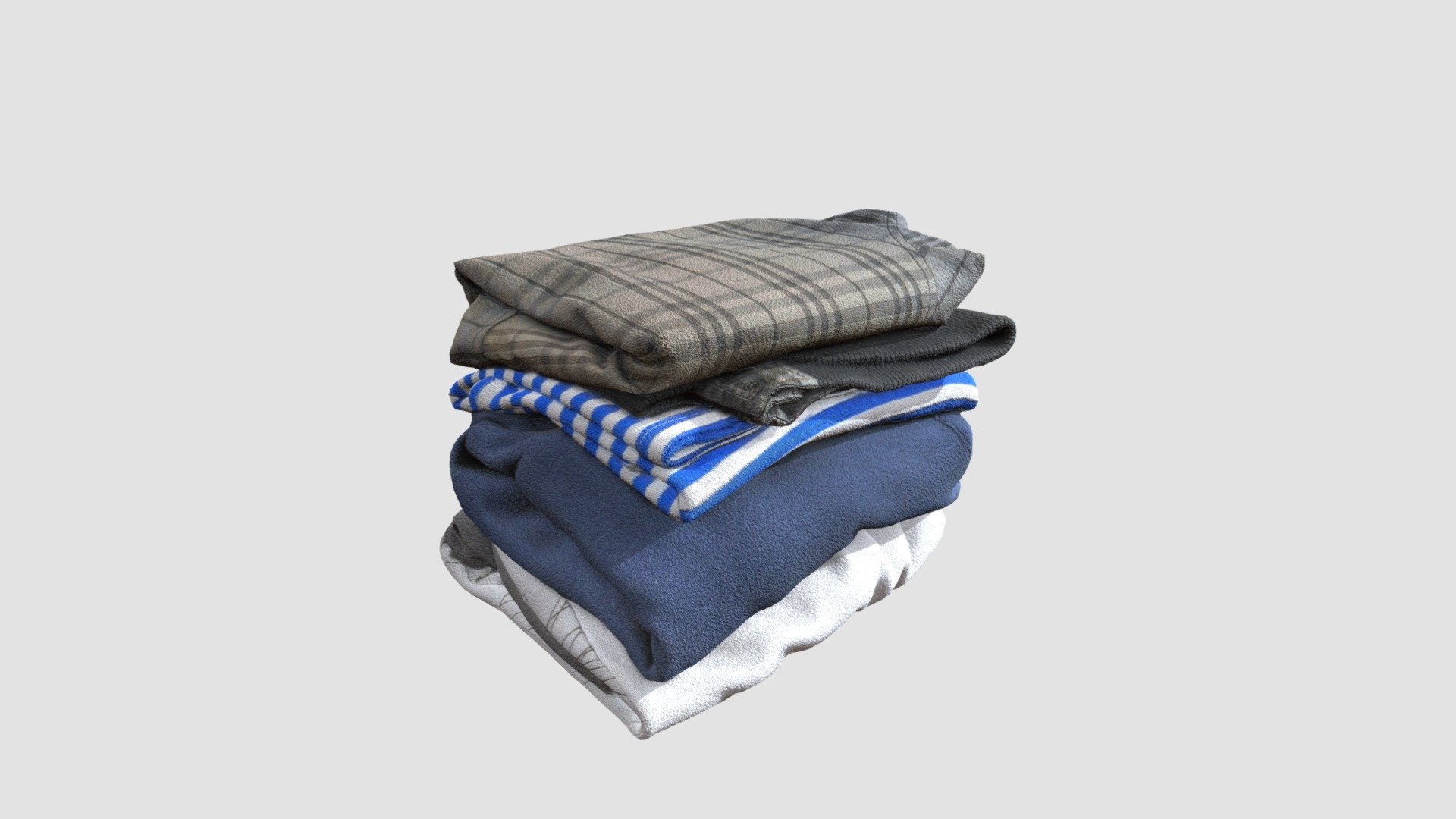 Highly detailed 3d model of clothes with all textures, shaders and materials. It is ready to use, just put it into your scene 3d model