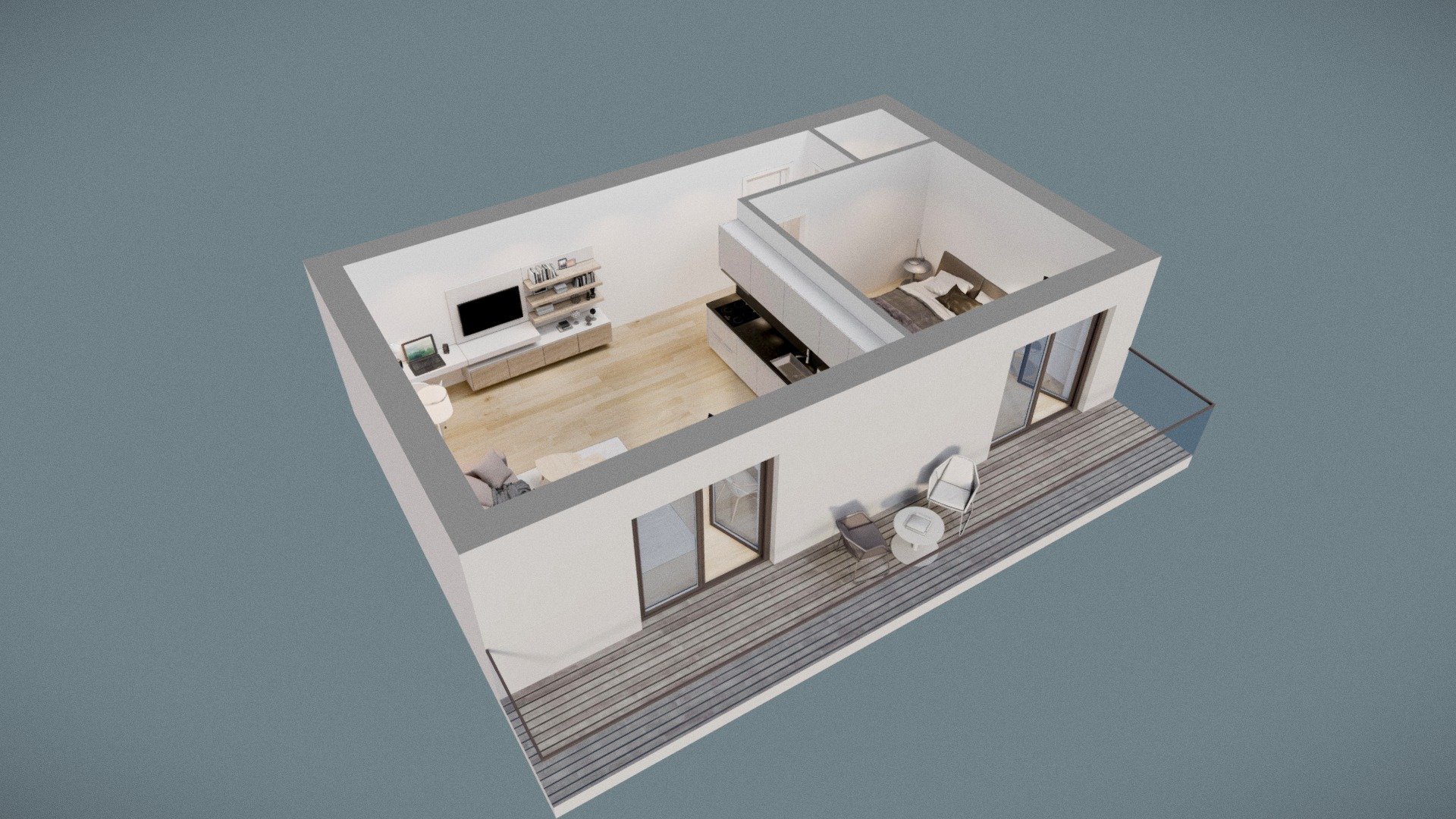 An Interior Showcase for web and mobile aplications 3d model