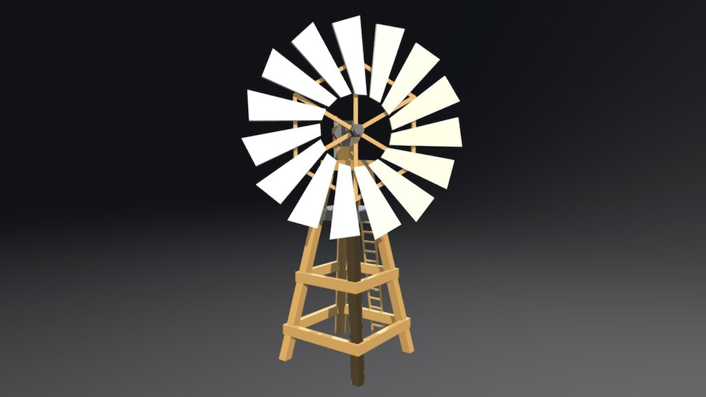 Windmill - Windmill - 3D model by LiChiaYu 3d model