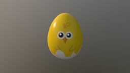 Easter Egg N001 organic, egg, painted, decorative, easter, color, holiday, easteregg, miscellaneous, celebration, scrambled, design, interior