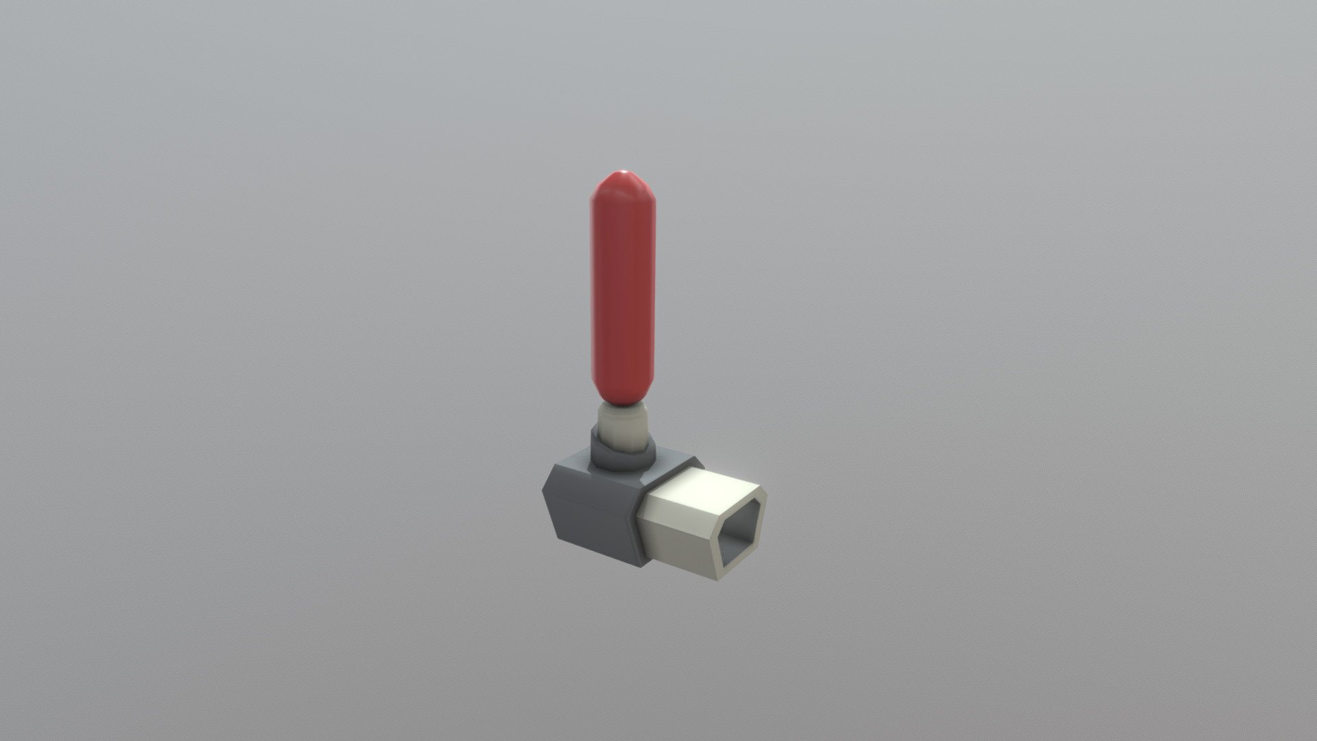 Just a low poly model of the drug Jet from the Fallout series 3d model
