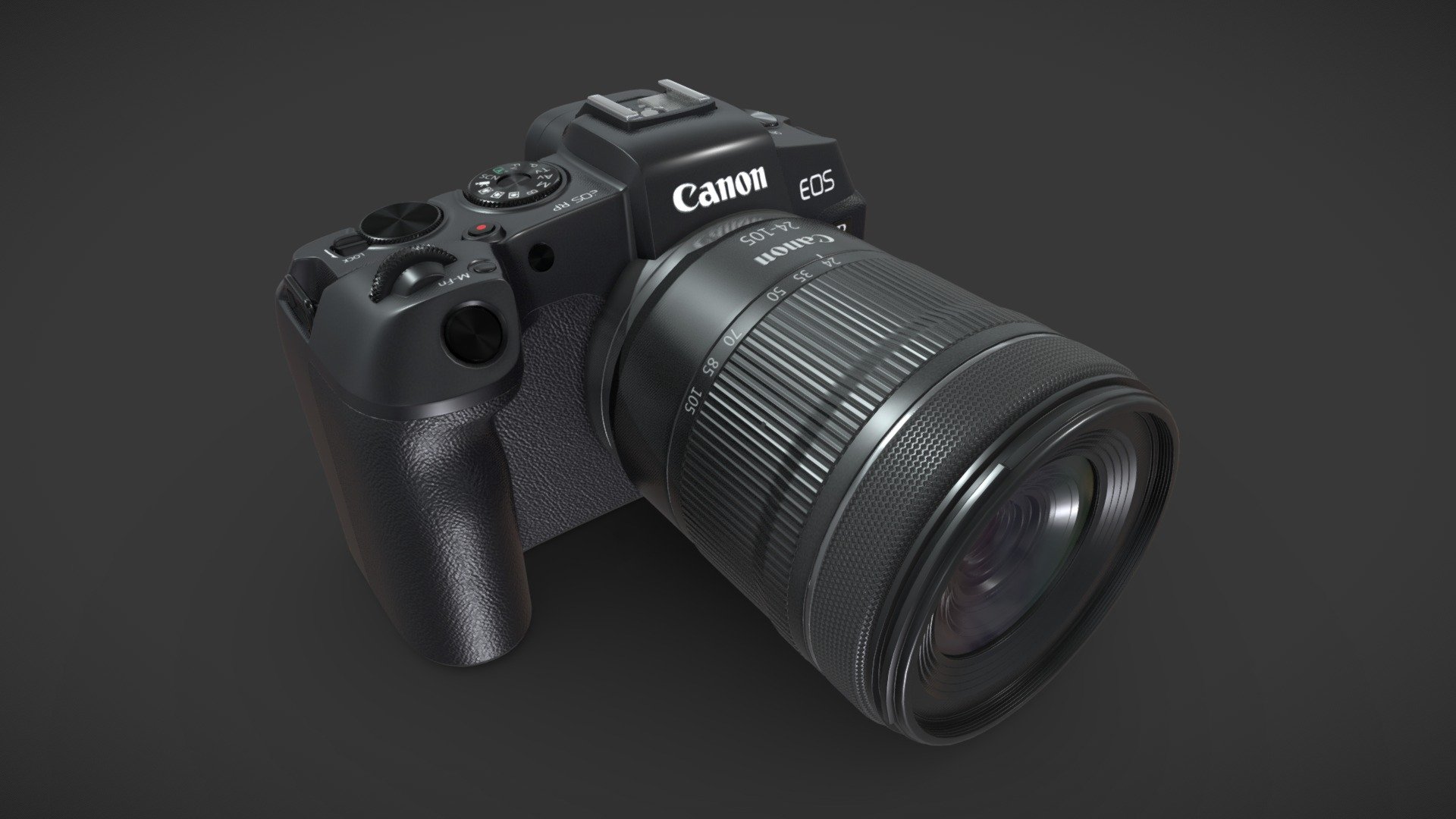 Store -https://sketchfab.com/leaguestudio Check our store for more models.


CANON EOS RP (24 -105 mm) LENS
Quads
Tri Count -217k
Textures - 4K
UseCase - All (AR,VR,Production,Games)
 - CANON EOS RP (24 -105 mm) LENS - Buy Royalty Free 3D model by League Studio (@leaguestudio) 3d model