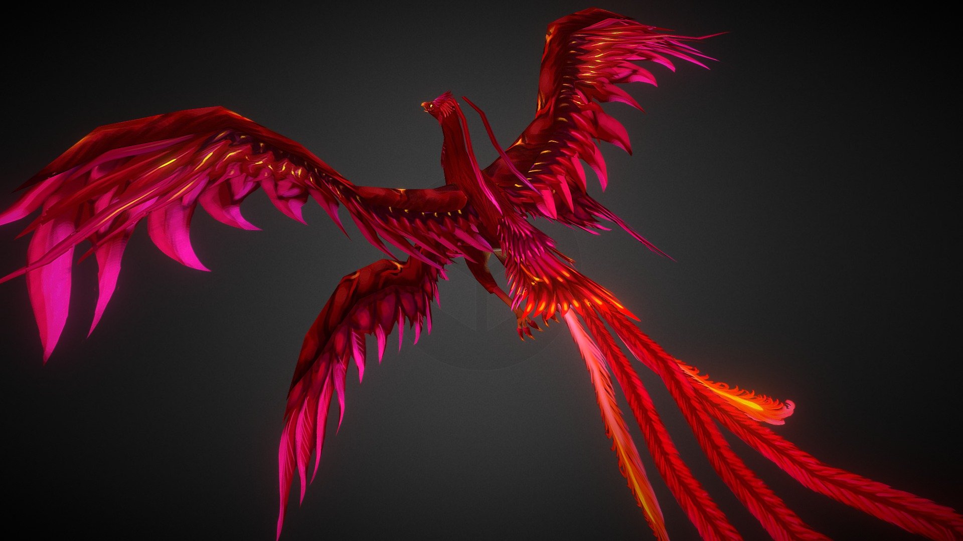 Phoenix - 3D model by devectsignor 3d model