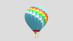 Hot Air Balloon airplane, other, balloon, civil, sphere, hot, aviation, type, aircraft, models, 3d, vehicle, air, light
