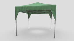 Pop Up Canopy Green tent, exterior, event, pop, up, folding, party, summer, booth, outdoor, commercial, show, canopy, fantasy, canival, fastival