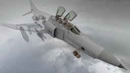 McDonnell Douglas F-4 Phantom II airplane, douglas, mcdonnell, capturingreality, reaction, photogrammetry, scan, war