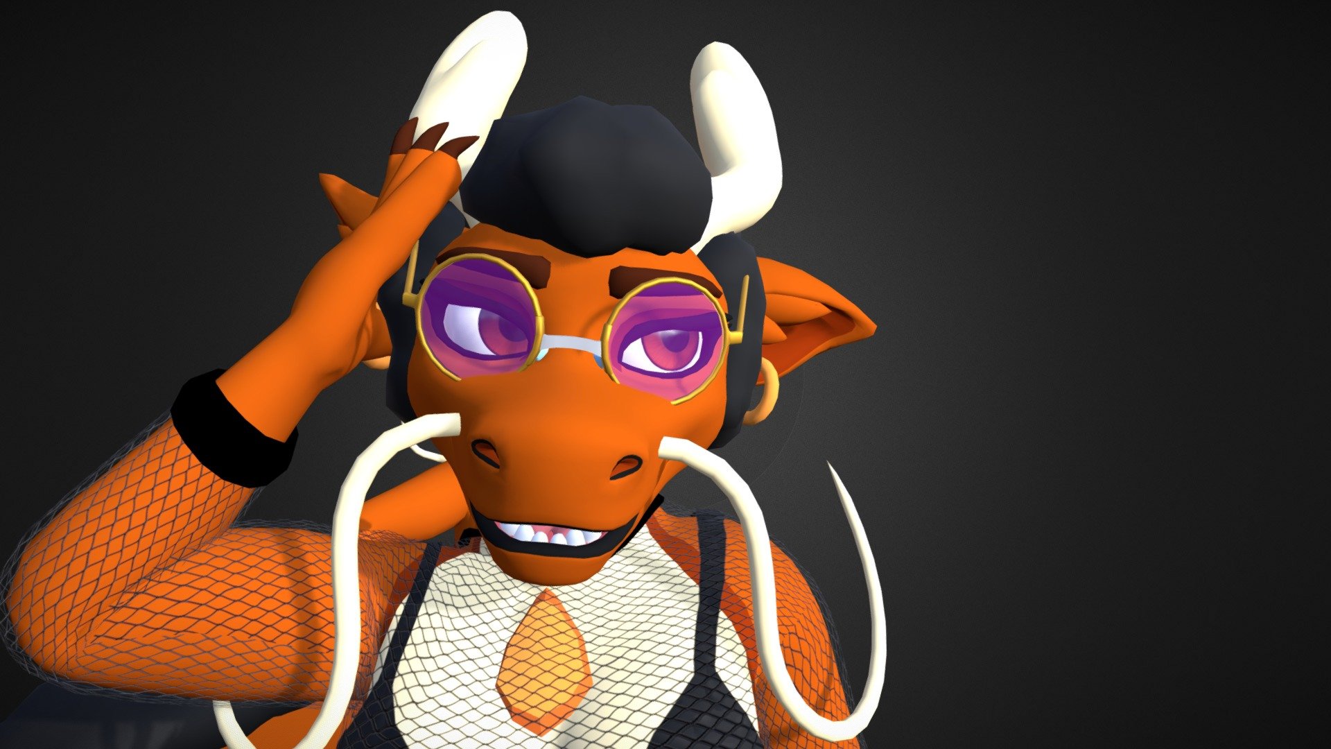 This is custom avatar for Vtubing and for VR Chat.

Find this and more of my work on my twitter:@kaideart

This model is NOT for download, it is a custom commission

If you’d like to me commission for a model of yourself, check out https://kaide.art for info! - Erica - 3D model by Kaide 3d model