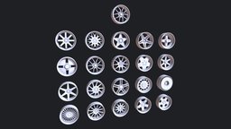 Car wheel ( package 21 pieces ) wheel, wheels, drive, car, car-drive