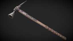 Medieval War Hammer warhammer, hammer, medieval, melee, firstpersonweapon, meleeweapon, medievalweapon, weapon, free