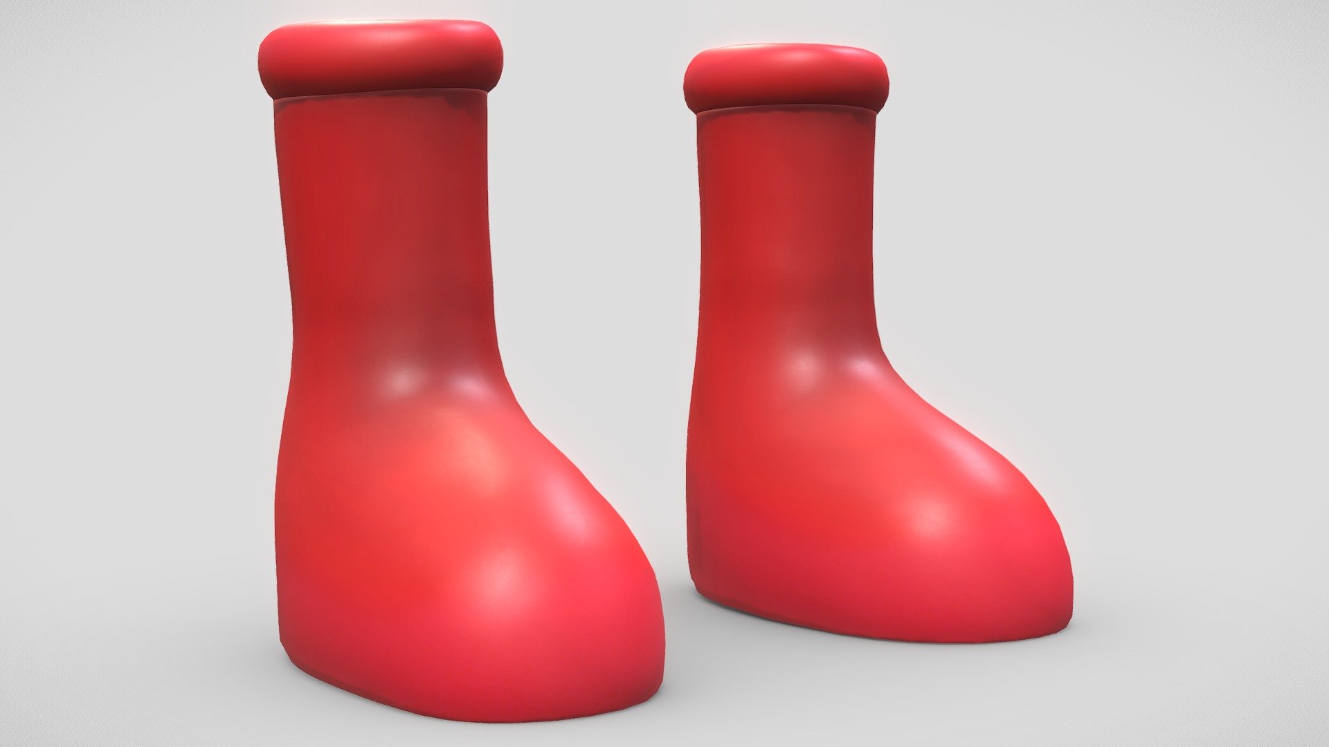 A Very Detailed scanned shoes with High-Quality .Reay to use in virtual try on project and game sim 4 or second life.

The Mesh is UV unwrapped.The length of all my shoes is about 24cm.

4096x4096 difuse and Normal Texture Map PBR jpg format，in the compressed file rar.

File contains :

zbrush (2021.6.6),FBX .OBJ .stl.collada(dae).Difuse map and Normal Texture(jpg format).

If you want to change the colorway of the shoes, it is easy to do it with photopshop. If you want to change the colorway or decrease the polycourt ,I am willing to do it.

This is a professional scanning agency, if you want any other shoes, Don't hesitate to tell me.It will helps a lot.we are available for custom shoes scan.

Don't forget to check my other sneakers,Have a nice day：） - MSCHF BIG RED BOOT FASHION SNEAKER scanned - Buy Royalty Free 3D model by Vincent Page (@vincentpage) 3d model